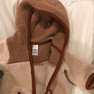 Fleece Romper size 9 months gently used
